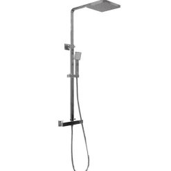 Cuisibane Combiné de douche et douchette SQUARE - Chromé