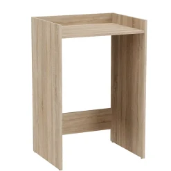 Autres COMO - Meuble de rangement pour machine à laver - Meuble SDB - 64x50x97.5 cm - Buanderie* Meuble De Salle De Bains Faible Profondeur