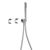 Hudor Composition de douche SC34 en laiton chromé collection Erymanthe* Colonne De Douche Mécanique
