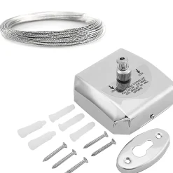 Fishtec Corde à Linge rétractable 2,8 m* Etendoir À Linge