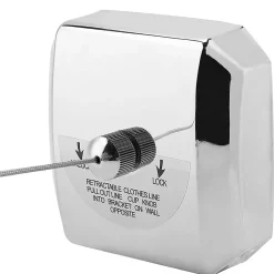 Fishtec Corde à Linge rétractable 2,8 m* Etendoir À Linge