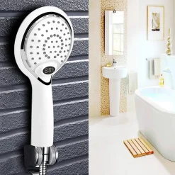 Deko couleurs changent à eau, pommeau de douche à LED avec affichage numérique du capteur de température* Pommeau De Douche, Flexible Et Barre De Douche
