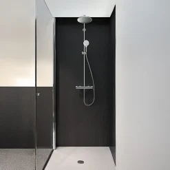Hansgrohe Crometta S 240 Colonne de douche 1 jet, avec Mitigeur thermostatique, Chrome* Colonne De Douche Thermostatique