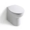 Kiamami Valentina Cuvette De Toilette Patascoss En Céramique Blanche De Qualité Supérieure, À Encastrer.* Wc À Poser