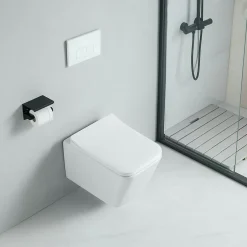 Stano Cuvette WC suspendu CALETO - sans bride et avec frein de chute* Wc Suspendu