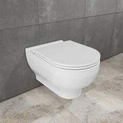 GoodHome Cuvette WC suspendu compact Cavally* Wc Suspendu