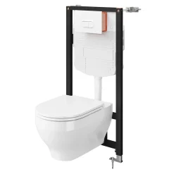 GoodHome Cuvette WC suspendu compact Cavally* Wc Suspendu