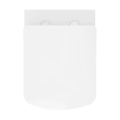 GoodHome Cuvette WC suspendu en céramique, l.36 x H.35,5 x P.50 cm, blanc, Levanna* Wc Suspendu