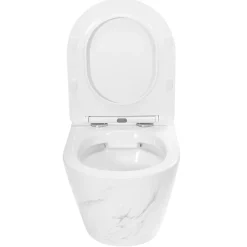 Rea Cuvette WC suspendue Carlos Nature Marble