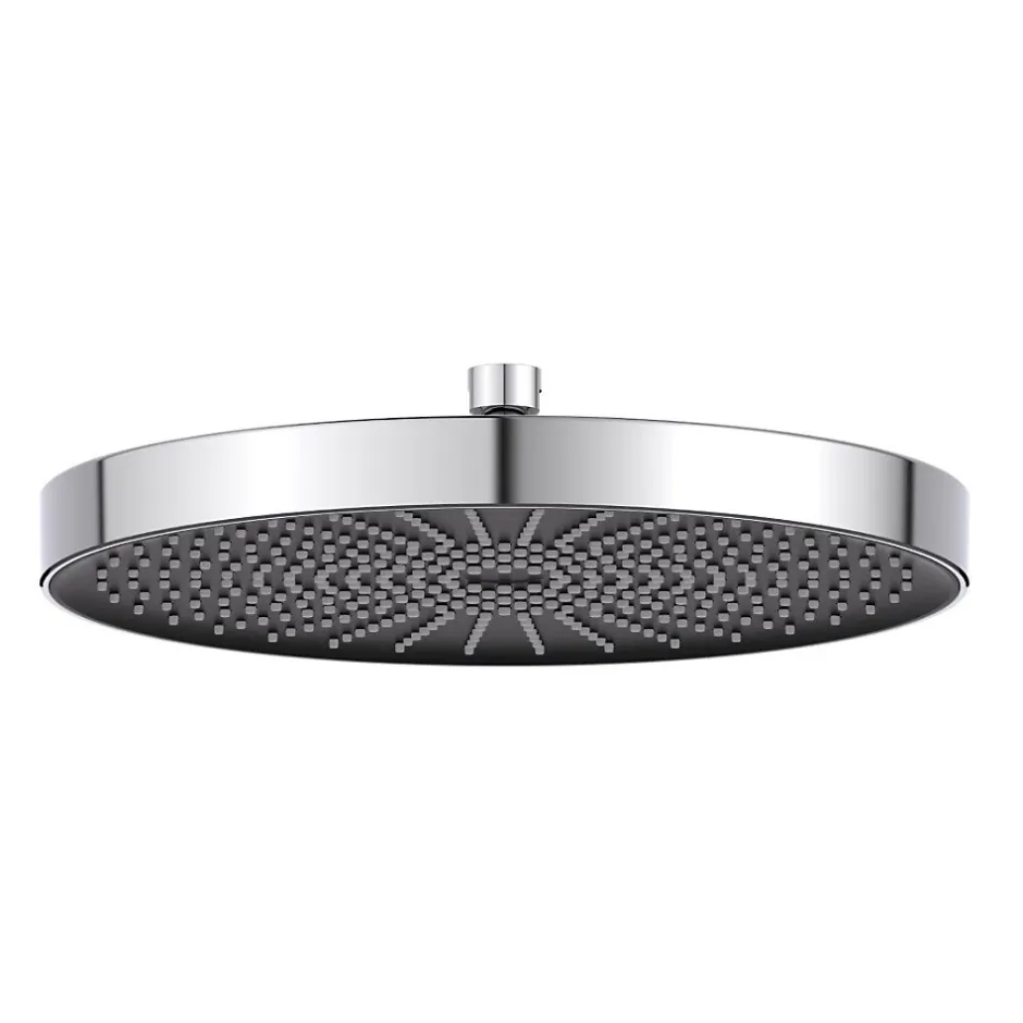 Swiss Aqua Technologies Douche de tête 1 jet ronde, diamètre 30 cm, noir/chrome (SATBSHS81)