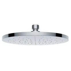 Bernstein Douche de tête ronde en ABS - D2250 - fonction autonettoyante - 22,50cm - couleur noir mat ou chromé Chrome