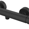 Sea-Horse Douche Mitigeur Lavabo Robinet D'evier Finition Noire Poignee Rouge Industriel