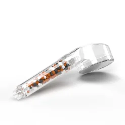 Change your life Douchette 1 jet avec billes Mineral Shower diam. 8 cm* Pommeau De Douche, Flexible Et Barre De Douche