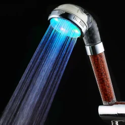 Change your life Douchette 1 jet LED, chrome, SpaShower* Pommeau De Douche, Flexible Et Barre De Douche