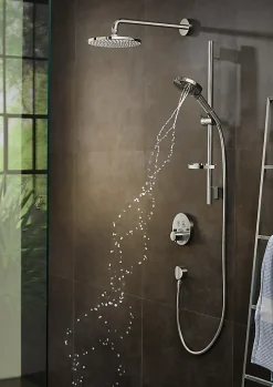Hansgrohe Douchette 3 jets chromé Raindance Select