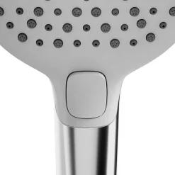 GoodHome Douchette 3 jets chrome Kolima* Pommeau De Douche, Flexible Et Barre De Douche