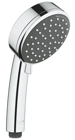 Grohe Douchette 2 jets chrome ronde Vitalio Comfort* Pommeau De Douche, Flexible Et Barre De Douche