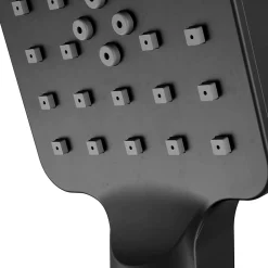 GoodHome Douchette 3 jets noir Slaney