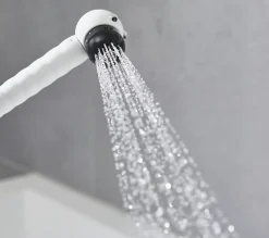 Hansgrohe Douchette à main 2 jets noir et blanc, Jocolino Zèbre