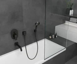 Hansgrohe Douchette à main noir mat Vernis Blend 100 Vario