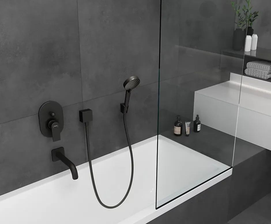 Hansgrohe Douchette à main noir mat Vernis Blend 100 Vario