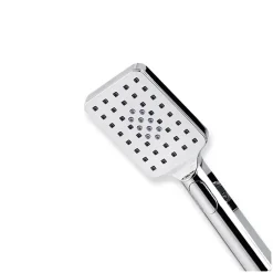 Mob-In Douchette chromée rectangulaire 3 jets ELOA