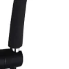 MTK Douchette Duo Slim 5 jets avec éco-régulateur intégré, noir, FranFlex* Pommeau De Douche, Flexible Et Barre De Douche