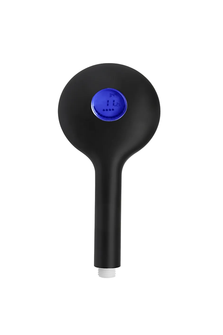 MTK Douchette Eco Control 3 jets, noir,* Pommeau De Douche, Flexible Et Barre De Douche