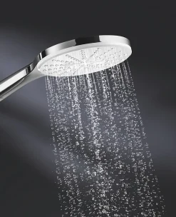 Grohe Douchette et flexible chrome rond Vitalio Smartactive 150 3 jets* Pommeau De Douche, Flexible Et Barre De Douche