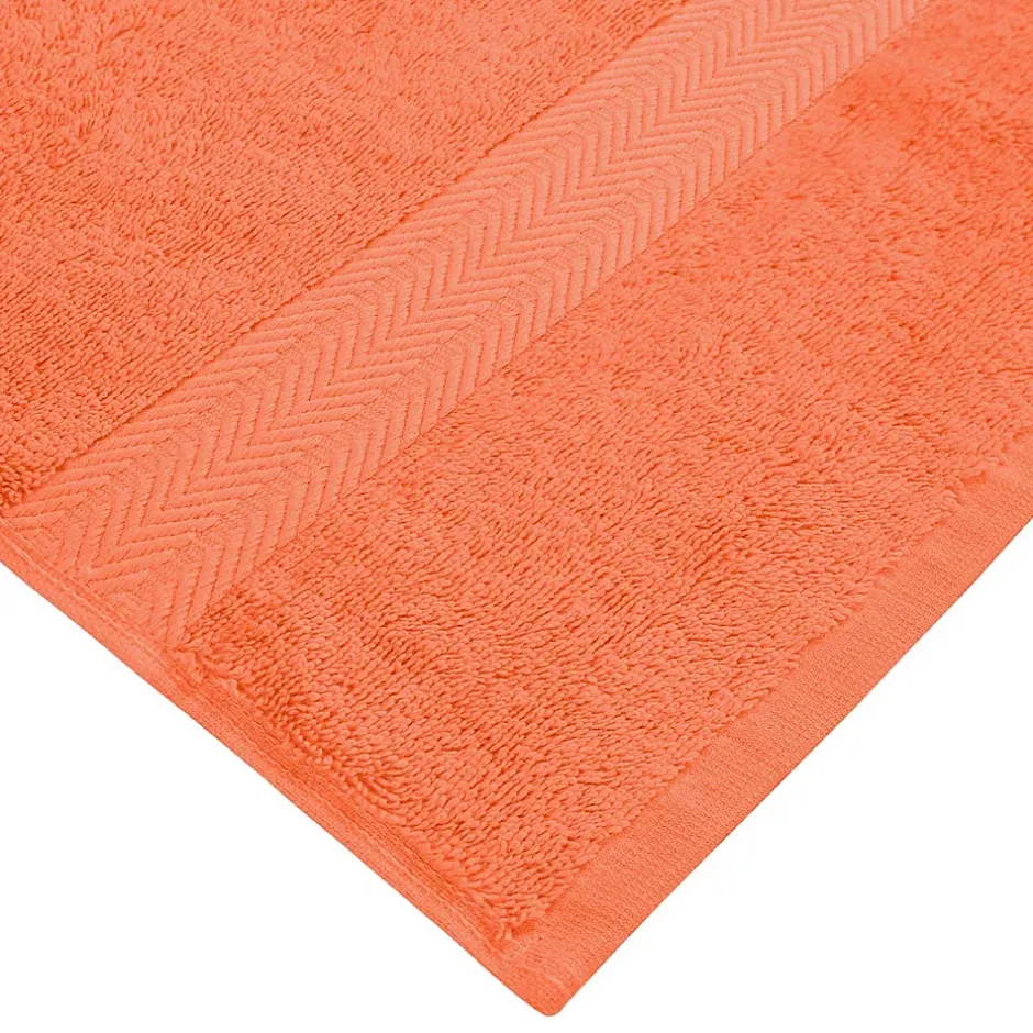 Sensei Maison Drap de bain 550 g/m² Corail 70x140 cm LUXURY* Serviette De Bain