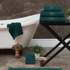 Sensei Maison Drap de bain 550 g/m² Petrol 70x140 cm LUXURY
