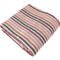 Linnea Drap de bain à rayures pur coton 100x150 cm collection BREEZE rose* Serviette De Bain