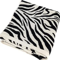 Linnea Drap de bain absorbant coton 100x150cm ZEBRA beige* Serviette De Bain
