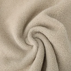 Linnea Drap de bain absorbant coton 100x150cm FEUILLE beige* Serviette De Bain