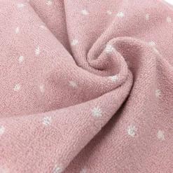 Linnea Drap de bain en coton 100x150 cm collection EFFICIENT DOTS rose flamingo