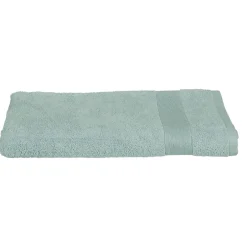 Atmosphera Créateur D'Intérieur Drap de bain Essentiel - coton 450 gr/m² - bleu givre 100x150 cm - Atmosphera* Serviette De Toilette