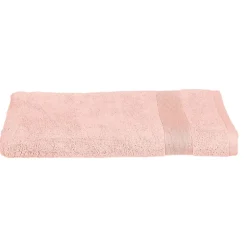 Atmosphera Créateur D'Intérieur Drap de bain Essentiel - coton 450 gr/m² - rose 100x150 cm - Atmosphera