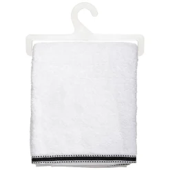 Atmosphera Créateur D'Intérieur Drap de bain Joia - coton 550 gr/m² - blanc 100x150 cm - Atmosphera* Serviette De Toilette