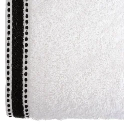 Atmosphera Créateur D'Intérieur Drap de bain Joia - coton 550 gr/m² - blanc 100x150 cm - Atmosphera* Serviette De Toilette