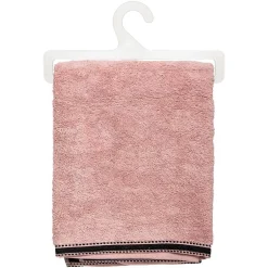 Atmosphera Créateur D'Intérieur Drap de bain Joia - coton 550 gr/m² - rose 100x150 cm - Atmosphera* Serviette De Toilette