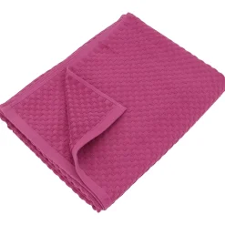 Linnea Drap de bain éponge coton 100x170 cm coton DAMA fuchsia
