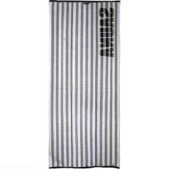 Linnea Drap de bain 85x200 cm collection SAUNA EFFICIENCE majuscule gris* Serviette De Bain