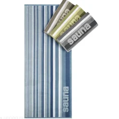 Linnea Drap de bain 85x200 cm collection SAUNA EFFICIENCE minuscule vert* Serviette De Bain