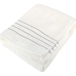 Linnea Drap de bain 100x150 cm coton 500 g/m² CHARM Blanc