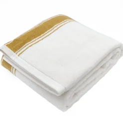Linnea Drap de bain 100x150 cm coton RIBBON II jaune
