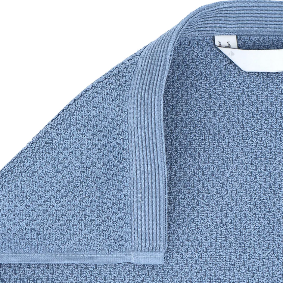 Linnea Drap de bain 100x150 cm DUNE bleu mer