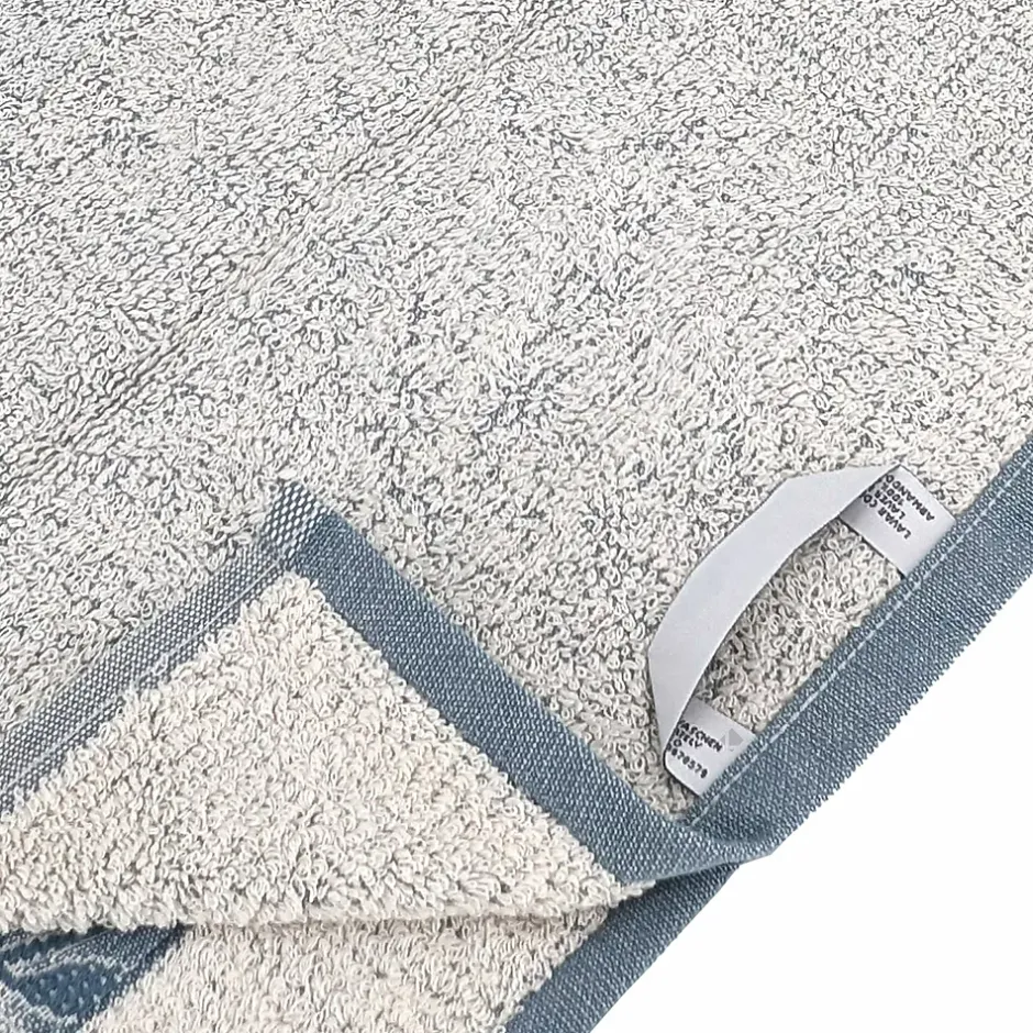 Linnea Drap de bain 100x150 cm FOLIUM en coton 520 g/m² bleu Cérulé* Serviette De Bain