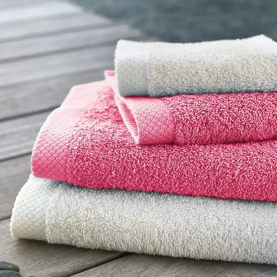 Linnea Drap de bain 100x150 cm PURE Fraise 550g/m2