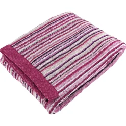 Linnea Drap de douche coton 500g/m2 PURE STRIPES II rose