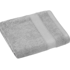 Linnea Drap de douche coton 550g/m2 70x130 cm NAÏA gris Perle* Serviette De Bain